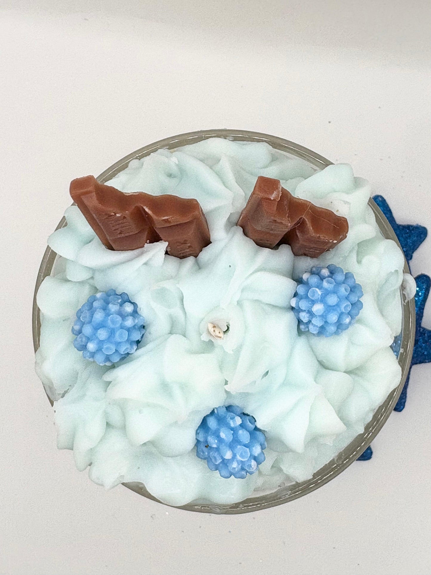 LEMON BLUEBERRY CRUMBLE CANDLE.