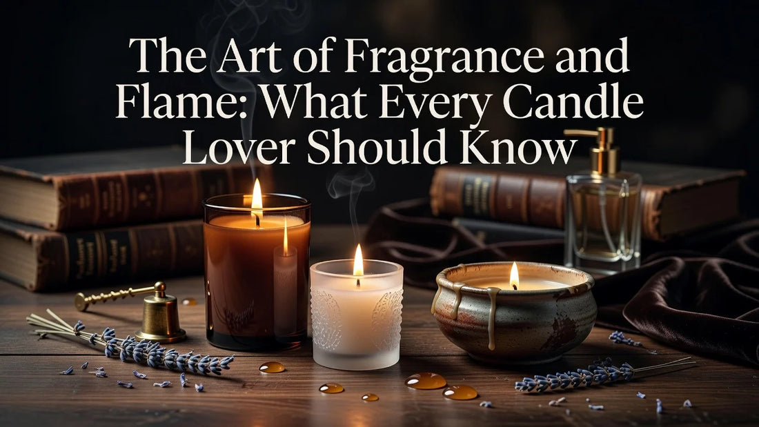 Professional header image for list-based article: The Art of Fragrance and Flame: What Every Candle Lover S...