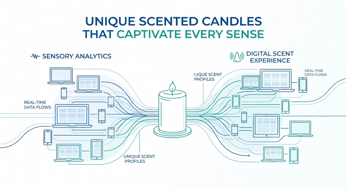 Professional header image for list-based article: Unique Scented Candles That Captivate Every Sense