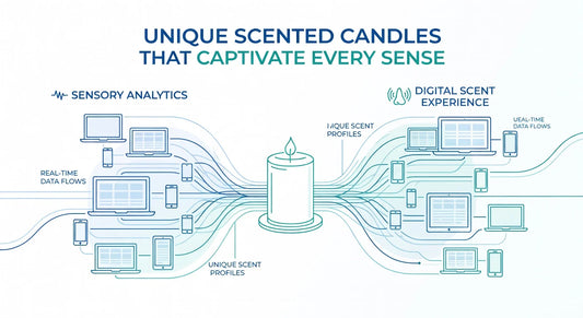 Professional header image for list-based article: Unique Scented Candles That Captivate Every Sense