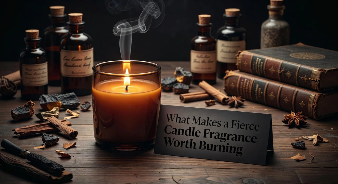 Professional header image for list-based article: What Makes a Fierce Candle Fragrance Worth Burning