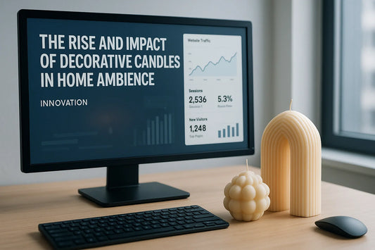 Professional header image for industry analysis: The Rise and Impact of Decorative Candles in Home Ambience