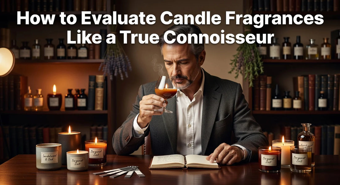 Professional header image for comparison analysis: How to Evaluate Candle Fragrances Like a True Connoisseur