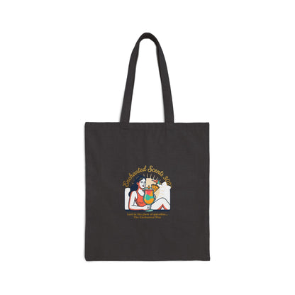 Sun-Kissed Summer Illustration Tote | summer aesthetic, pastel coastal vibes.