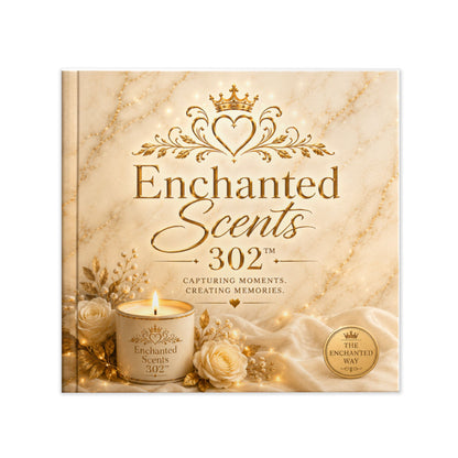 Enchanted Scents 302™ Hardcover Photo Book — Luxury Scent Memory Keepsake