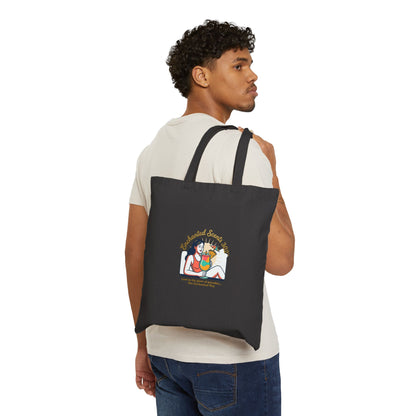 Sun-Kissed Summer Illustration Tote | summer aesthetic, pastel coastal vibes.