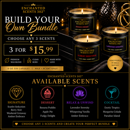 Mini Candle Bundle – Build Your Own 3 Pack