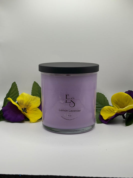 LAVENDER BREEZE CANDLE.