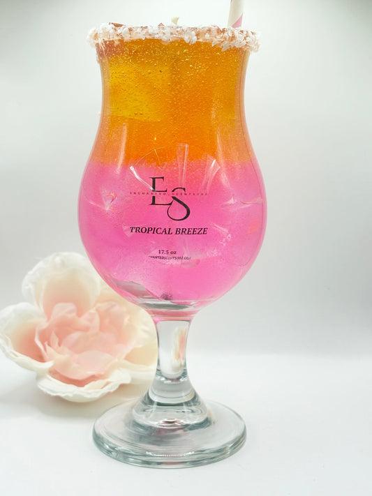 TROPICAL BREEZE CANDLE.