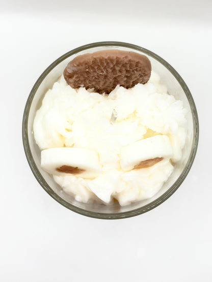 Banana Puddin Dessert Scented Candle.