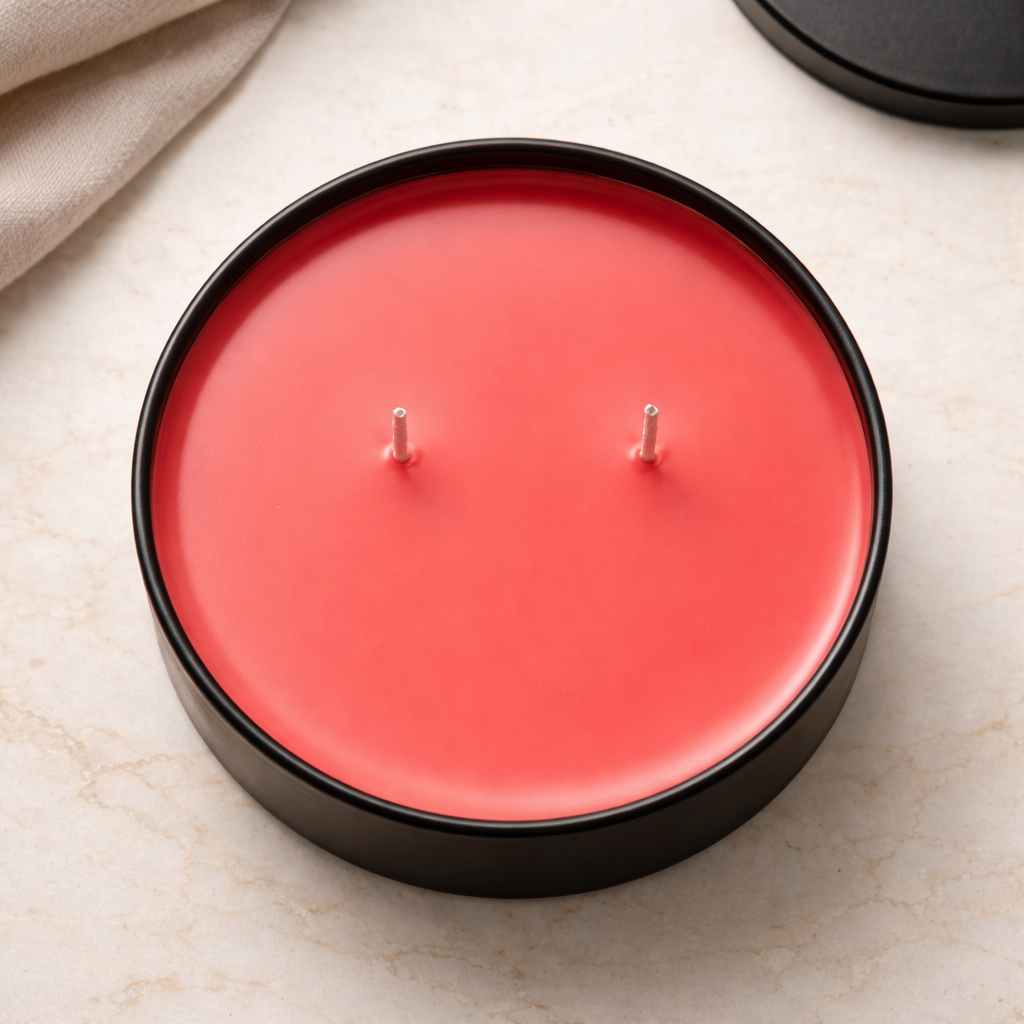 Scarlet Seduction Handcrafted Luxury Candle 4oz (Bundle Only).