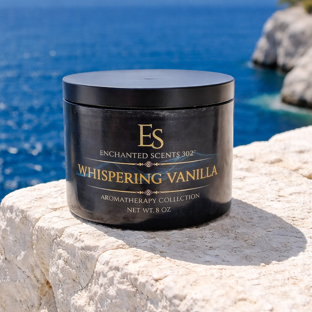 Whispering Vanilla Handcrafted Luxury Candle (Copy).